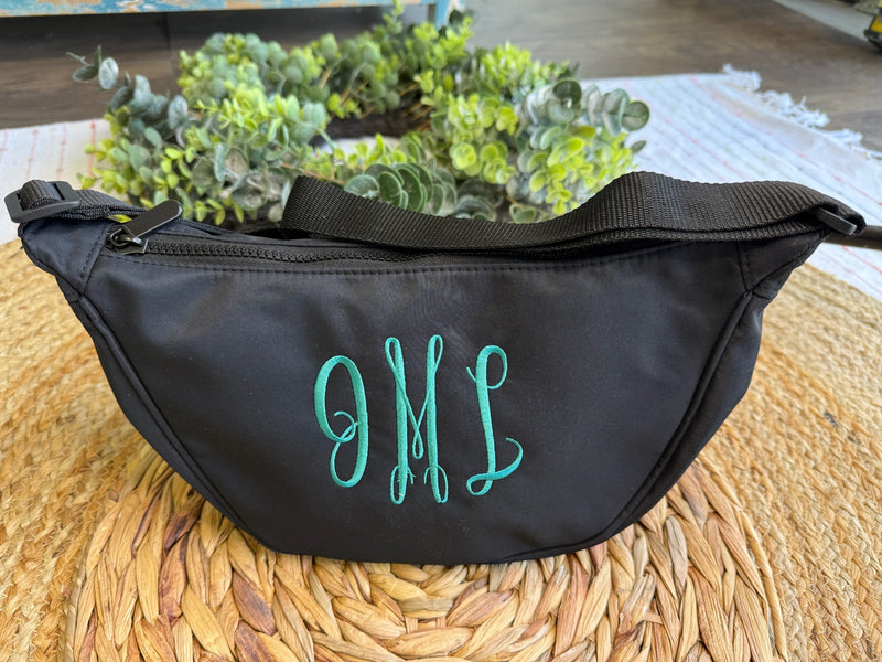 Monogrammed Crossbody / Belt Bag