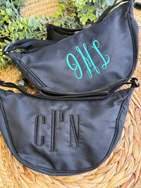 Monogrammed Crossbody / Belt Bag