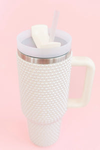 Pearl 40oz Flip Straw Spill Proof Tumbler