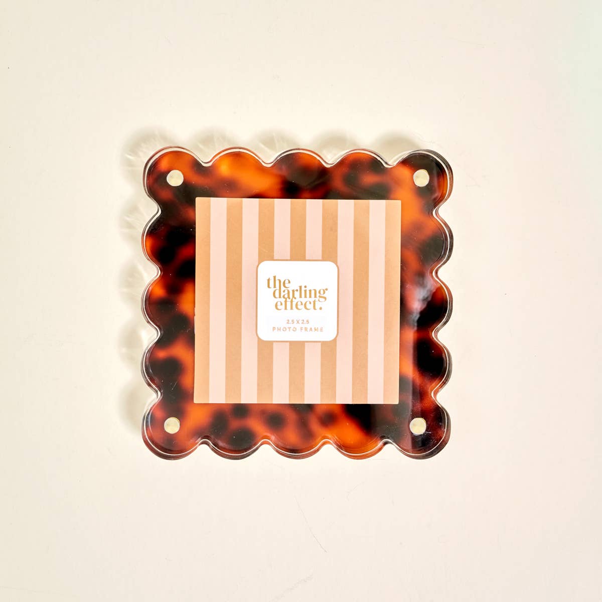 The Darling Effect Little Moments Acrylic Picture Frame–Tortoise