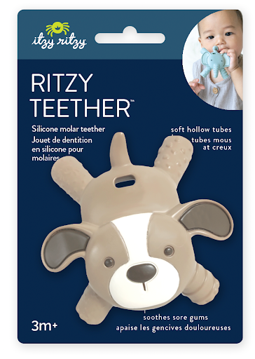 Itzy Ritzy - Puppy Ritzy Teether™ Baby Molar Teether