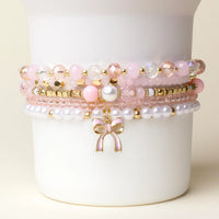 Coquette Tumbler Bracelet Stack