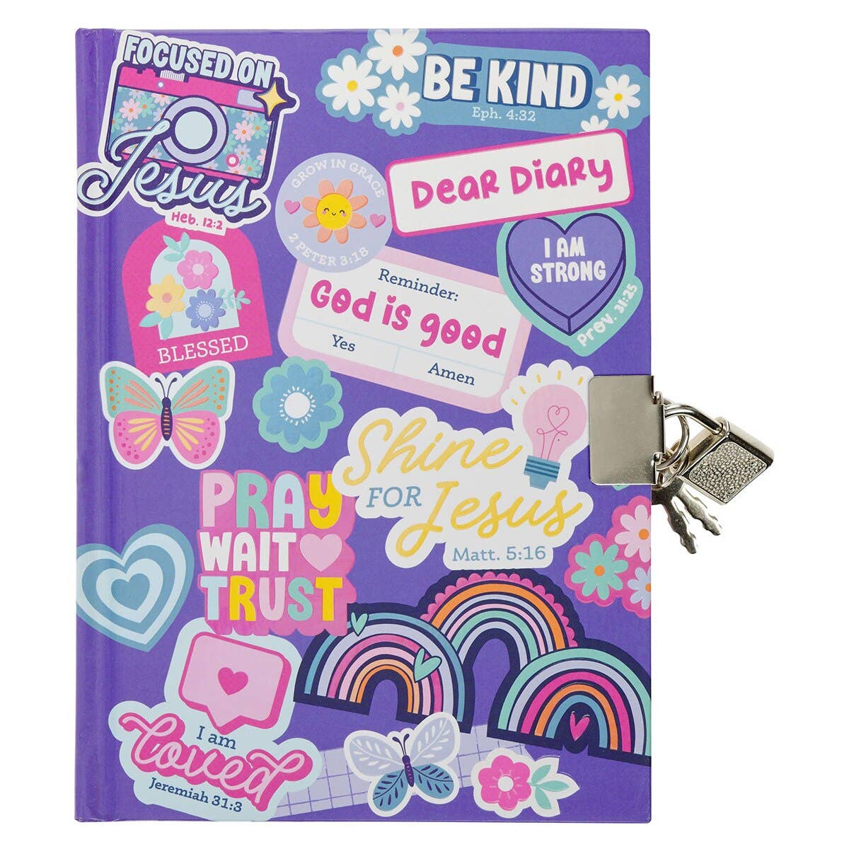 Christian Art Gifts - Diary HC Shine For Jesus Matt. 5:16