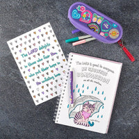 Christian Art Gifts - Coloring Book Favorite Bible Verses for Girls Wirebound