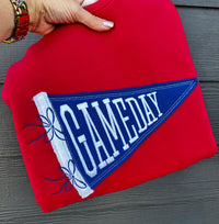 Custom Game Day Embroidered Sweatshirt